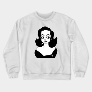 CLASSIC HOLLYWOOD FILM ACTRESS Crewneck Sweatshirt